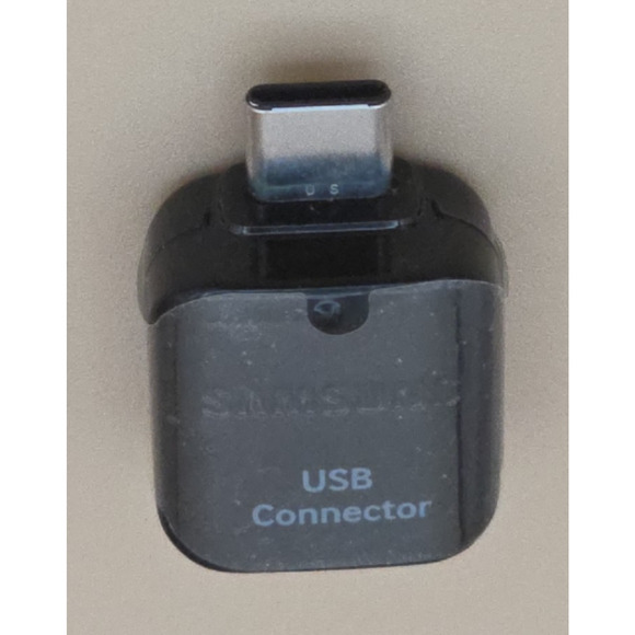 New Black Samsung USB Type-C to USB OTG Adapter for Type C Phones PC Tablet - Picture 1 of 5
